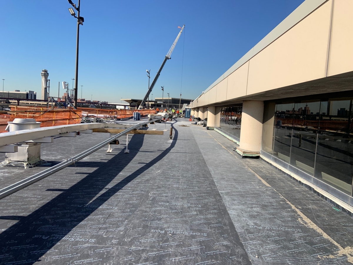 Newark Liberty International Airport, Terminal C Roof Replacement