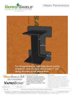 I-Beam Penetrations with VaproBond