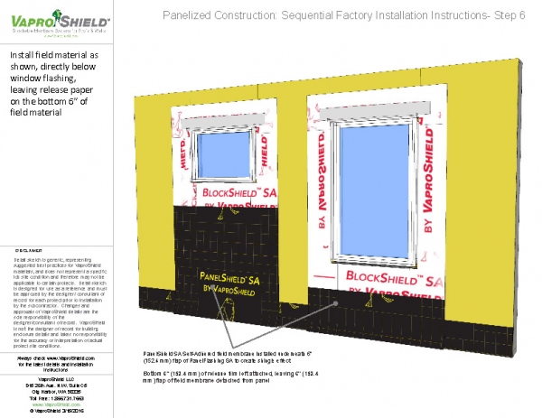 PanelShield SA with BlockFlashing Factory Installation