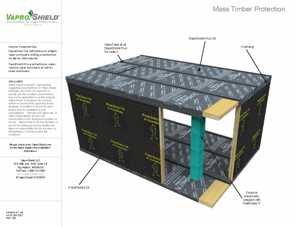 Mass Timber Protection CLT Building Single Story